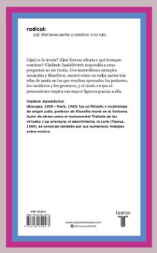 la ironía-vladimir jankelevitch-9788430622573