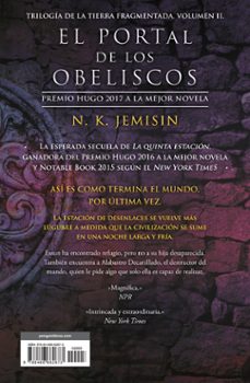 el portal de los obeliscos (trilogia la tierra fragmentada 2)-n.k. jemisin-9788466662673