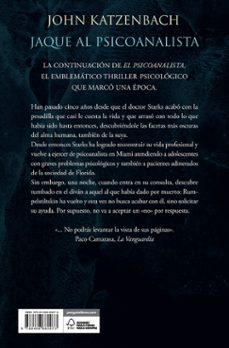 jaque al psicoanalista-john katzenbach-9788466680073