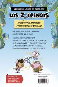 aprende a leer con... los detectives zoopencos 5. malapata la pir ata-mar benegas-9788408297383