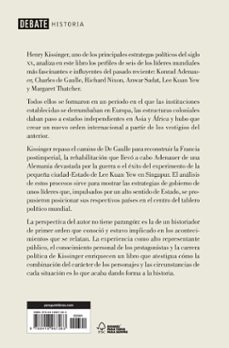 liderazgo: seis estudios sobre estrategia mundial-henry kissinger-9788418967283