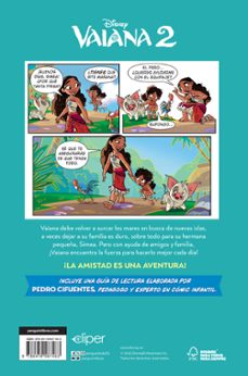aprendo a leer con cómics disney - vaiana 2-9788419487483