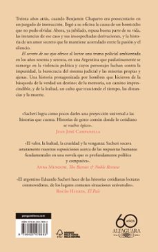 el secreto de sus ojos (60.º aniversario de alfaguara)-eduardo sacheri-9788420478883