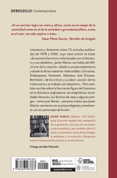 literatura y fantasma-javier marias-9788483463383