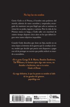 el prisma negro (el portador de luz 1)-brent weeks-9788490322383
