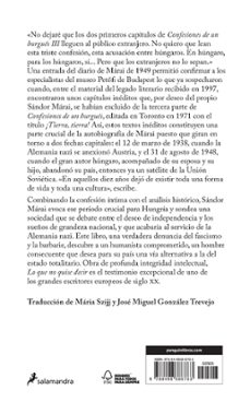 lo que no quise decir-sandor marai-9788498386783