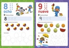 pocoyó. lectoescritura - escribo los números. (libro-pizarra)-9788448869977
