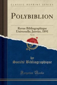 polybiblion vol 61-9780266297703