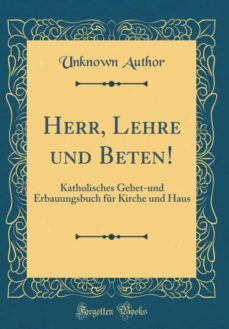 herr, lehre und beten!-9780331165203