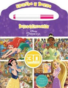 escribe y borra (busca y encuentra disney princesa)-9781503760103