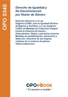derecho de igualdad y no discriminacion por razon de genero (ebook)-9781524316303