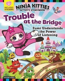 ninja kitties trouble at the bridge activity storybook (ebook)-rob hudnut-9781637411803