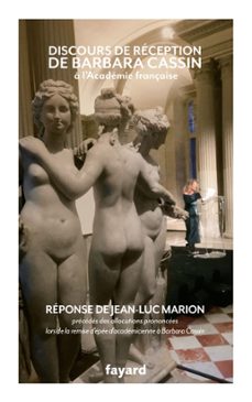 discours de reception a l'academie française (ebook)-barbara cassin-9782213718903