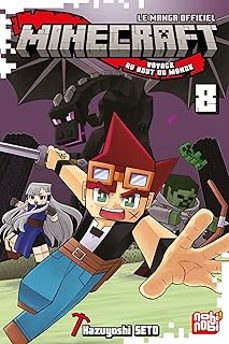 minecraft, le manga officiel : voyage au bout du monde. vol. 8-kazuyoshi seto-9782384966103
