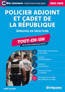 policier adjoint et cadet de la republique - tout-en-un - edition 2025-2026 (ebook)-9782759056903
