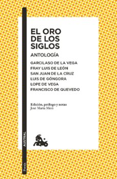 el oro de los siglos. antologia-9786073914703