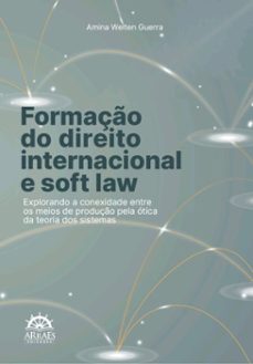 formação do direito internacional e soft law (ebook)-amina welten guerra-9786559294503