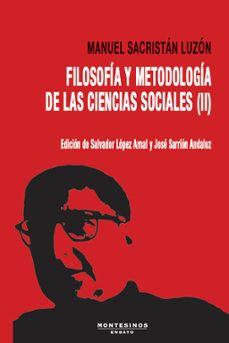 filosofia y metodologia de las ciencias sociales ii-manuel sacristan luzon-9788410328303