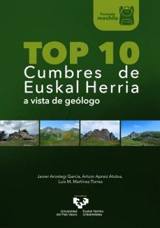 top 10 cumbres de euskal herria a vista de geologo. formato mochi la-javier arostegi garcia-9788413196503