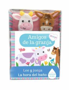 amigos de la granja. lee y juega. la hora del baño-9788413346403