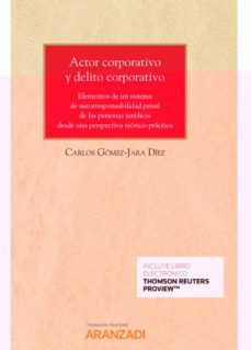 actor corporativo y delito corporativo-9788413455303