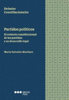 partidos políticos (ebook)-maria salvador martinez-9788413812403
