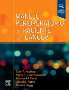 manejo perioperatorio del paciente con cancer-david hagberg-9788413824703