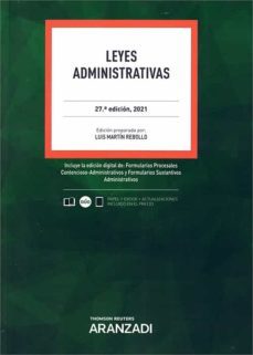 leyes administrativas-luis martin rebollo-9788413901503