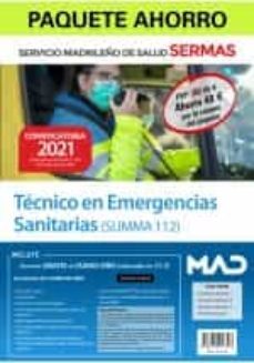 paquete ahorro tecnico en emergencias sanitarias summa 112-9788414247303