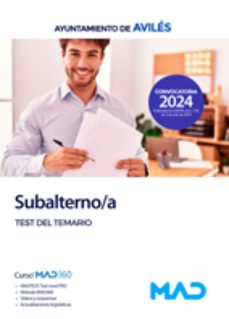 subalterno/a. test del temario-9788414284803