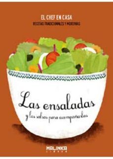 ensaladas y salsas para acompañarlas, el chef en casa-marisa trigo-9788415322603