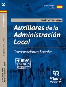 auxiliares de administracion local. test (2ª ed.)-tomas robledo de dios-9788416745203
