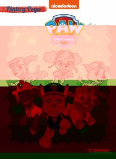 paw patrol pinta y pega-9788427872103