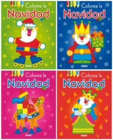 colorea la navidad (4 titulos)-9788430556403