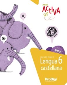 cuaderno lengua castellana 6º primaria  activa prodigi-9788430741403