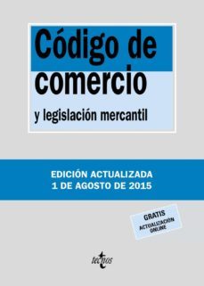 codigo de comercio y legislacion mercantil 2015 (8ª ed.)-9788430966103