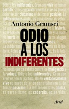 odio a los indiferentes-9788434413603