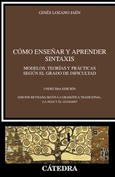 como enseñar y aprender sintaxis-9788437647203