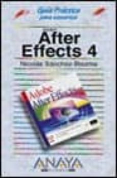 after effects 4: guia practica para usuarios-9788441508903