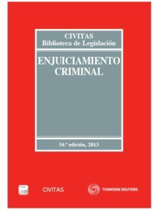 enjuiciamiento criminal 2013 formato duo (34ª ed)-9788447044603
