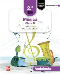 musica clave b. 2º eso andalucia lomloe-9788448644703