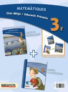 matematiques 3r cm. llibre i dossier ed 2013 cataluña/baleares catala-9788448931803