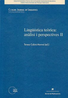 linguistica teorica: analisi i perspectives-teresa cabre monne-9788449025303