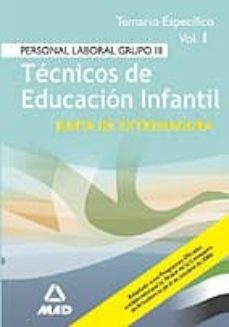 tecnicos de educacion infantil de la comunidad de extremadura i-9788466565103