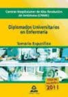 diplomado universitarios en enfermeria de centros hospitalarios de alta resolucion en andalucia.temario especifico-9788467653403