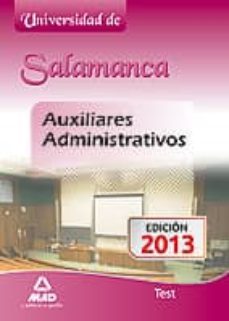 auxiliares administrativos de la universidad de salamanca. test-9788467695403