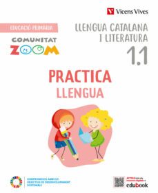 practicallengua 1º educacion primaria trim. activitats lletra impresa zoom catalunya-9788468285603