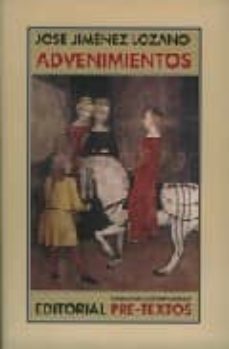 advenimientos-jose jimenez lozano-9788481917703