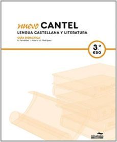 gd nuevo cantel. lengua castellana y literatura 3 (recur. profesor)-9788483085103