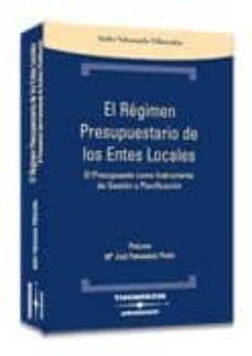 regimen presupuestario entes locales-isidro valenzuela villarrubia-9788483554203